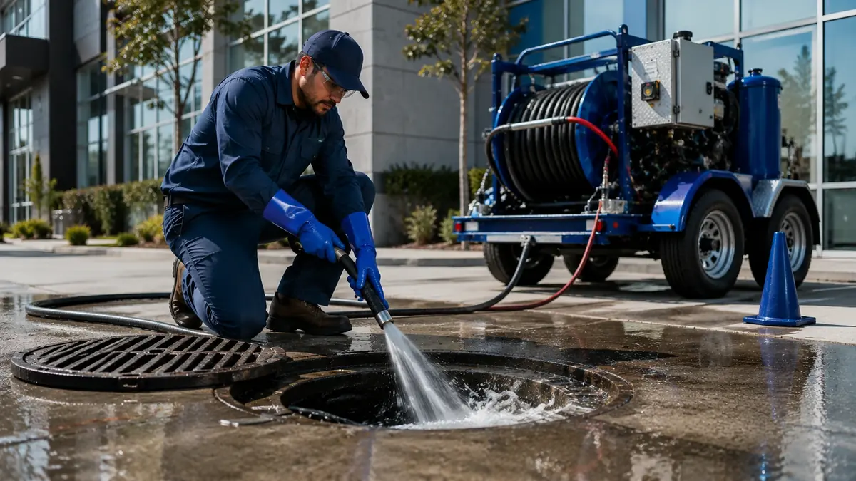 Commercial Hydro Jet Drain Cleaning in Antioch