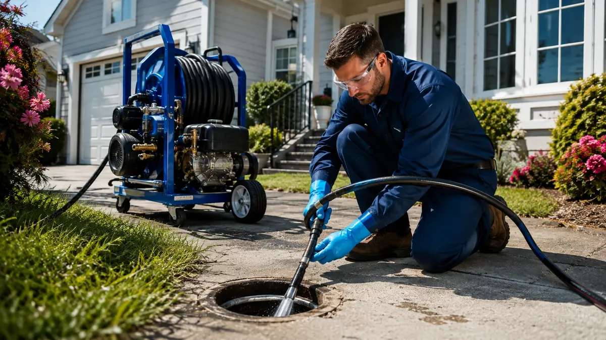 Residential Hydro Jet Drain Cleaning in Antioch