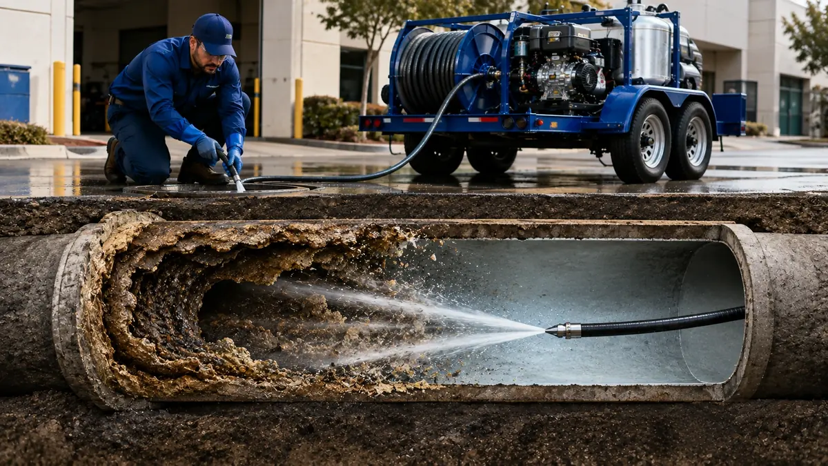 Sewer Pipe Descaling in Antioch